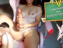 Joi Aula-Como Bater Uma Punheta Perfeita????????? Morena Com Humongous Rear-End Te Dá Instruções????femdom Point Of View/bizarre