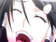 Astonishing anime babe with awesome tits in solo and hardcore action