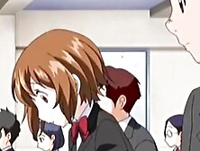 Cute Hentai School Girl Is Getting Bonked Hard By Her Mate