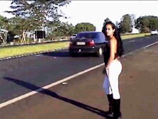 Isso é Amador e Real!!!! Fiquei Pelada em Várias Rodovias