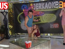 This Weeks Episode Of Jerkaoke Features Kyler Quinn And Robby Echo! Watch Them Play Some Games And Fuck Around.