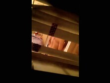 Teen Neighbor Window Spy Shower Disrobe