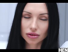 Perfect Ten's Hot Body Glazed With Massive Cum Load