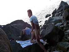 Splendid Teen Gets Banged On The Beach