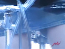 Wild upskirt (fake) video of adorable oriental beauties hiding goodies under their outfits