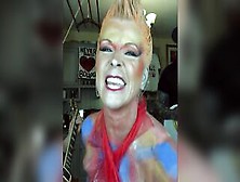 Toyah Willcox - Bazookas out in a mesh top