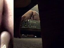 Hidden Cam-HUGE Orgasm with visible Contractions!