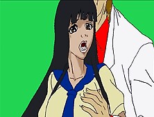 Randy LabTeacher Has his Way with Black Teen (Uncensored Anime)