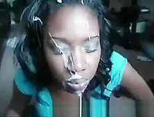 Ebony Cumshot Compilation