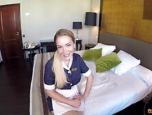 Horny Nick Moreno having his dick sucked hard by Paola Guerra