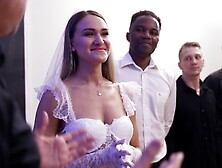 Real DPP Wedding 9 ON 1 Interracial Gang Bang with Siri