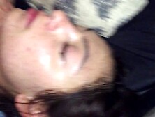Choke a Bitch and Cum On Her Face
