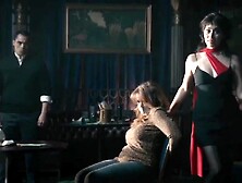 TV show bondage tape gag scene