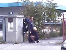 Outdoor Public Oral Job