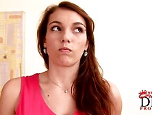 Samantha Boobs,  Samantha Lee And Adela Wimmerova In Domenica - Rare Beauty At Casting