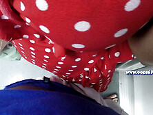 Touched His Cock in the Train to See His Reaction and He Liked!