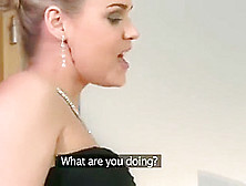 CZECH HOT Step mom WANTS CUMSHOT INTO PUSSY | HOT BLONDE YOUNG MILF FUCK Step son (18+)