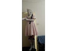 Door hanging with belt