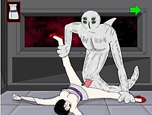 Lady In Space Rammed By 12 Different Monsters | Hentai Porn Games