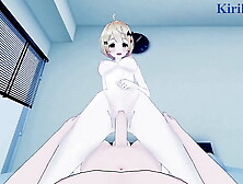 Yozora Mel and Uruha Rusia intense sex.  - Hololive VTuber SELF PERSPECTIVE Anime