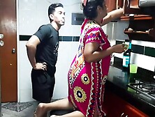 Trying My Stepmother s Delicious Pussy In The Kitchen. Full Video(1080p)
