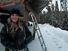 Slutty stranger seduces me in her tent while my gf is asleep - Venessas Butt