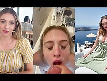 Slut Given A Cum Facial Before After