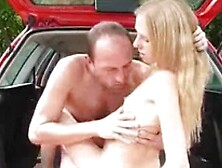 Couple Fucks Right Outside McDonalds