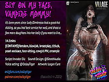 Girl Dimitrescu - Sit On My Face,  Vampire Mommy! (18 Eroaudio)