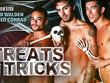 Carter Woods & Beaux Banks & Isaac Parker In Treats For The Slutty Tricks