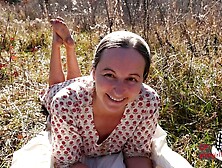 Wild Raw Feet Outdoor MILF Cerise Reads From Tess (Nice Parts Only!)