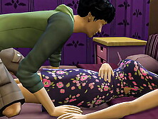 Asian Son Rides Sleeping Oriental Mom After He Masturbated Watching Porn Videos In Front Of The Computer - Family Sex Taboo - Ad