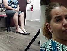 Candid Latina Exposed Forever By Foot Fetishist!