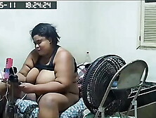 Secret web camera stepmother and nasty stepsons masturbates