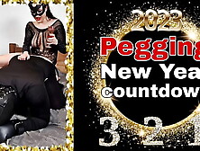 Femdom Pegging New Years Eve Rough Extreme Strapon Strap On FLR Mistress Female Domination Miss Raven Training Zero Male Slave T