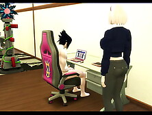 Naruto Boruto Cap one Boruto goes to visit his GF sarada and then sakura gets sasuke masturbating boruto sees them having sex