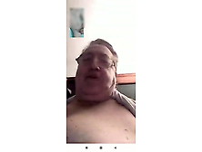 Fat Androgynous Grannygrandpa Show Tits And Ass