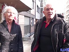 Old Granny Maude Dped And Atp Fucked