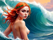 31 Nude Images Of 18-Year-Old Elf Girl In The Waves - 4