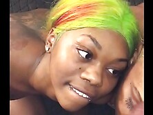 Shower ends in double cums on