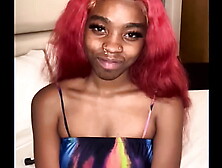 Red hair Dark Slim Goody Sick enormous african dong!