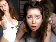 SHE LIKES IT ROUGH - Skinny Stepdaughter Turned Into A Spunk Dumpster