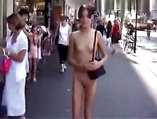 Nude in Public - Karlsruhe Germany