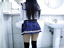 18yo Pinay Shs Gets Plowed By Stranger In Public Restroom