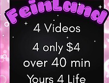 Brasileira BIG BREASTED WOMAN Milf four videos over 40 min for four$ saggy SELF PERSPECTIVE BLOWJOB masturbate shower