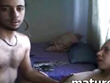 brazillian couple fucking on cam by mature. fm
