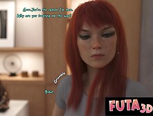 Big cock video with inviting escort from Futa3DX