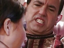 A Guy Anally Drills a Slim Asian Girl While Passionately Kissing Another Girl