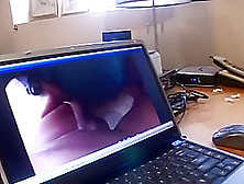 Two Blondes Take Turns Sucking Cock Until They Can Share Cum