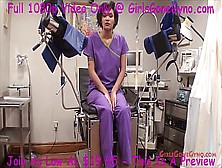 Ebony Cutie Jackie Banes Examined By Doctor Tampa & Doctor Rose At Girlsgonegyno. Com